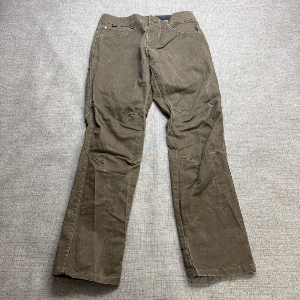 Kuhl Free Rydr Pants Men's 31x32 Brown Patina Dye Outdoors Hiking